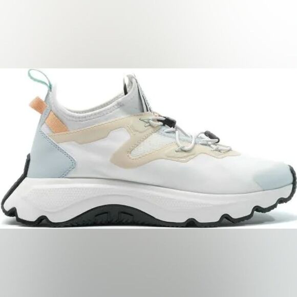 NIB Palladium Women's Thunder Lo's Sneaker - Star White/Sand - Picture 3 of 10